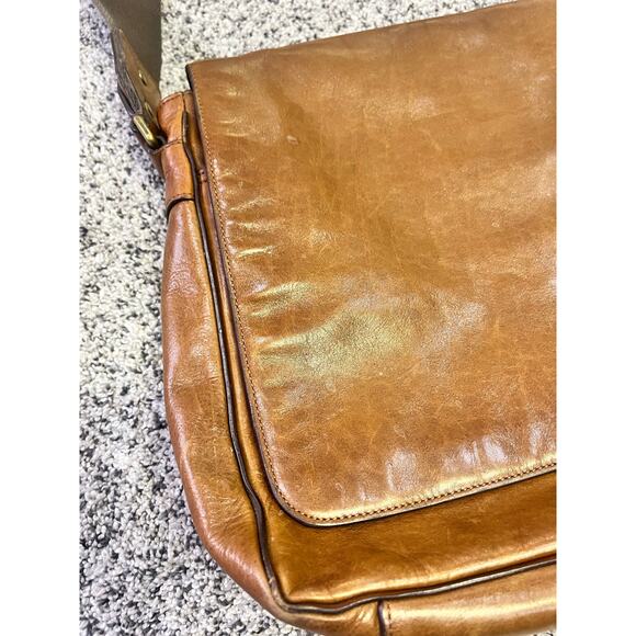 Coach‎ Bleaker Courier Men’s Messenger Bag, Soft Port Classic Rustic Old Money - Picture 3 of 16